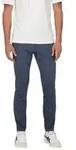 Only & Sons Herren Chino Hose ONSMARK SLIM CHECK 9887 Slim Fit Blau 22019887 W 29 L