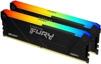 KINGSTON Arbeitsspeicher FURY Beast RGB Black XMP KF432C16BB2AK2/16 2x 8GB