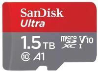 SANDISK MicroSDXC-Speicherkarte Ultra A1 1,5TB inkl. SD-Adapter
