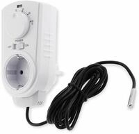CHILITEC Steckdosenthermostat ST-50, analog, mit Au&szlig;enf&uuml;hler