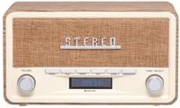 DENVER DAB+/UKW-Radio DAB-18LW, Retrostyle,