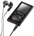INTENSO MP3-Videoplayer 3717470, Video Scooter BT, 16 GB, schwarz