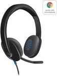 LOGITECH Headset H540 USB, schwarz