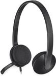 LOGITECH Headset H340, USB, Stereo, schwarz