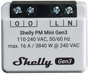 SHELLY WLAN-Leistungsmesser Plus PM Mini Gen.3, wei&szlig;