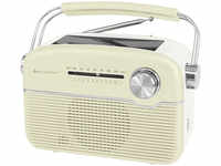 Soundmaster TR480BE, SOUNDMASTER UKW Radio TR480BE, mit Solarpanel, beige