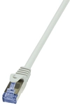 LOGILINK Patchkabel PrimeLine CAT.6A mit Cat.7 Rohkabel S/FTP grau 3m