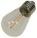 CHILITEC Ersatz Filament-Lampe, E27, 12V, 0,8W