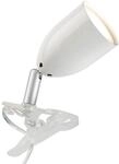 BRILLIANT LED-Klemmleuchte Leo, 3 W, 250 lm, 3000 K, wei&szlig;