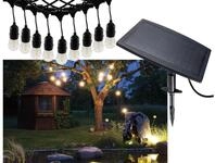CHILITEC Solar-LED-Lichterkette CT-BGL 10Solar, 10 Lampen, IP44