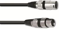OMNITRONIC XLR-Kabel 3-polig, 5 m, schwarz