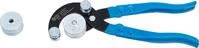 BGS TECHNIC Rohr-Biegezange, 3061, f&uuml;r Kupferrohre, 4 - 10 mm
