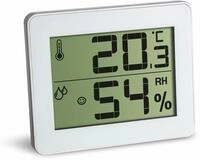 TFA Digitales Thermo-Hygrometer 30.5027.02, wei&szlig;