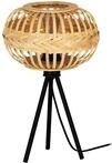 EGLO Tischleuchte 43865 Holz natur, f&uuml;r E27, max. 40 W