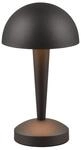 REALITY LED-Tischleuchte Canaria R59561180 schwarz-gold, E14, 4,9 W, 470 lm, 3000 K