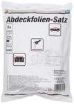 BGS TECHNIC DIY Abdeckfolien-Set 5-teilig, transparent, 4 x 5m