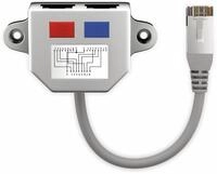 GOOBAY CAT.5 Kabel-Splitter Beschaltung Ethernet + ISDN