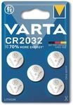 VARTA Knopfzelle Lithium, CR2032, 3V 5 St&uuml;ck