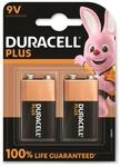 DURACELL Alkaline-Batterie E-Block, 6LR61, 9V, Plus, 2 St&uuml;ck
