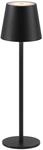 JUST LIGHT LED-Akku-Tischleuchte 19250-18 schwarz, 2,5 W, 320 lm, 3000 K, IP54