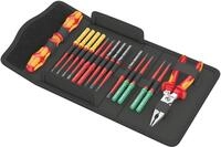 WERA Werkzeug-Set, 05006612001, Kraftform Kompakt VDE 17 extra slim 1, 17‑teilig