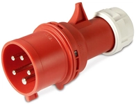PCE CEE-Stecker Shark, 32 A, 5-polig, 400 V, IP44