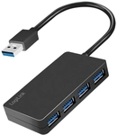 LOGILINK USB3.2 Hub UA0396, 4-Port, schwarz