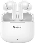 DENVER In-Ear Ohrh&ouml;rer TWE-48, wei&szlig;