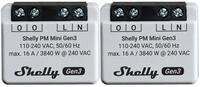 SHELLY WLAN-Leistungsmesser Plus PM Mini Gen.3, wei&szlig;, 2 St&uuml;ck