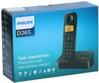 PHILIPS Cordless Telefon D2651B