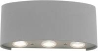 PAUL NEUHAUS LED-Wandleuchte 9488-21 silber, 4,8 W, 720 lm, 3000 K, IP54