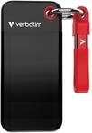 VERBATIM Externe SSD Pocket 2TB schwarz-rot