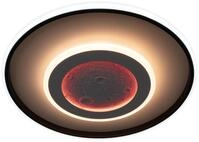 N&Auml;VE LED-Deckenleuchte 1408377, 33W, 1800lm, CCT, wei&szlig;/schwarz, 50cm
