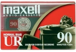 MAXELL Audiokassette UR-90 5er Pack