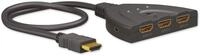 GOOBAY HDMI-Umschaltbox 3 auf 1, 4K, 60 Hz
