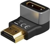 GOOBAY HDMI-Adapter 72011 270&deg; vertikal 8k 60Hz vergoldet