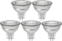 BLULAXA LED-SMD-Lampe, MR16, EEK: F, GU5.3, 3,5 W, 345 lm, 2700 K, 5 St&uuml;ck