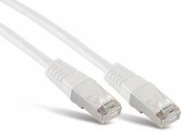 S-IMPULS CAT.6 Patchkabel, 0,5 m, wei&szlig;, S-FTP, PIMF