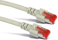 S-IMPULS Netzwerkpatchkabel CAT.6 , RJ45, 1:1, 1 m, grau