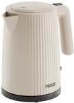 PRINCESS Wasserkocher Wave, 1,7L, 360&deg; kabellos, 0,7m Kabel, 2200W, beige