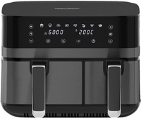 PROFI COOK Hei&szlig;luftfritteuse PC-FR 1295 H, 2 Kammern, 9L, 2700 W