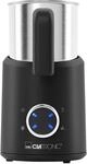 CLATRONIC Milchaufsch&auml;umer MS 3812, warm & kalt, 740ml, schwarz-inox