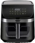 ALPINA Hei&szlig;luftfritteuse XXL, 9L, 1800W, Timer, 80...200&deg;C, Digitalanzeige