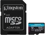 KINGSTON MicroSDXC-Card Canvas Go! Plus 512GB inkl. Adapter