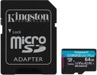 KINGSTON MicroSDXC-Card Canvas Go! Plus 64GB inkl. Adapter