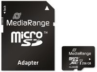 MEDIARANGE MicroSD-Card Class 10, 256 GB