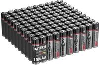 ANSMANN Mignon-Batterie-Set, Alkaline, 100 St&uuml;ck