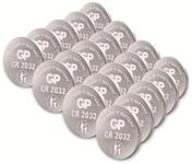 GP Lithium-Knopfzelle CR2032, 3V, 20 St&uuml;ck