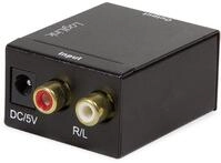 LOGILINK Audio-Konverter CA0102, Cinch zu Koax und Toslink