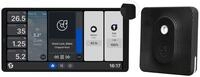 SHELLY Wanddisplay Wall Display X2 Black + Blu H&T Black